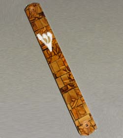 Mezuzah Case Wood Collage